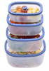 Вакуумные контейнеры Status Fresko set 5 Lilac 126391