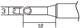 Жало Atten T130-3.0CM 118733