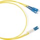 Патч-корд Hyperline FC-D2-9-LC/UR-SC/UR-H-1M-LSZH-YL, 1м 134434