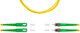 Патч-корд TELCORD ШОС-2x3.0-2SC/A-2ST/A-SM-100м-LSZH-YL, 100м 135743