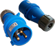 Вилка IEC 309 Lanmaster LAN-IEC-309-32A1P/M 138291