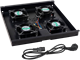 Вентиляторный модуль Cabeus TRAY-SC-120-BK 144746