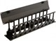 Кабельный органайзер Hyperline CMF-2U-FPL106-MCOV-RAL9005 144578