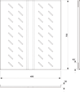 Полка для шкафа/стойки Cabeus SH-J018-FC-1000-100KG 144267