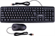 Клавиатура + мышь Гарнизон GKS-126 Black 518781