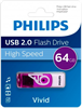 USB Flash накопитель 64GB Philips VIVID2.0 504480