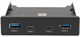 Передняя панель портов Gembird FP3.5-USB3-2A2C 514610