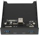 Передняя панель портов Gembird FP3.5-USB3-2A2C 514610