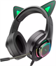 Гарнитура HOCO W107 Cute Cat Black 500562