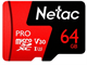 Карта памяти 64GB MicroSD Netac P500 Extreme Pro (NT02P500PRO-064G-S) 503789