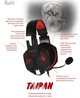 Гарнитура SmartBuy Rush Taipan Black/Red (SBHG-3200) 501065