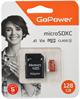 Карта памяти 128GB MicroSD GoPower + SD адаптер (00-00025682) 503828