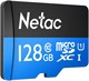 Карта памяти 128GB MicroSD Netac P500 Standard + SD адаптер (NT02P500STN-128G-R) 503847