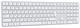 Клавиатура MeeTion K230 Silver/White 517783