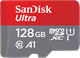 Карта памяти 128GB MicroSD SanDisk Ultra + SD адаптер (SDSQUAB-128G-GN6MA) 503857