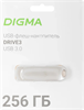 USB Flash накопитель 256GB Digma DRIVE3 (DGFUM256A30SR) 504686
