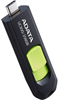 USB Flash накопитель 256GB ADATA UC300 Black/Green 504679