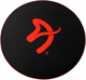 Коврик для игрового кресла Arozzi Zona Floor Pad Black/Red 503073