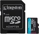 Карта памяти 256GB MicroSD Kingston Canvas Go! Plus + SD адаптер (SDCG4/256GB) 503884