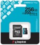 Карта памяти 256GB MicroSD Kingston Canvas Go! Plus + SD адаптер (SDCG4/256GB) 503884