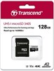 Карта памяти 128GB MicroSD Transcend + SD адаптер (TS128GUSD340S) 503866