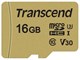 Карта памяти 16GB MicroSD Transcend + SD адаптер  (TS16GUSD500S) 503733