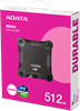 Внешний накопитель SSD 512GB ADATA SD620 Black (SD620-512GCBK) 504867