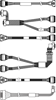 Комплект кабелей Lenovo 4X97A82932 506400
