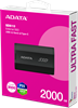 Внешний накопитель SSD 2TB ADATA SD810 Black (SD810-2000G-CBK) 504995