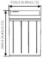 Аккумулятор  WBR MBG 150-12 225170