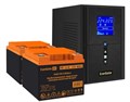 Комплект  Exegate SineTower SZ-1000.LCD.AVR.2SH.1C13.USB 225839