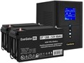 Комплект  Exegate SineTower SZ-1000.LCD.AVR.2SH.1C13.USB 225905