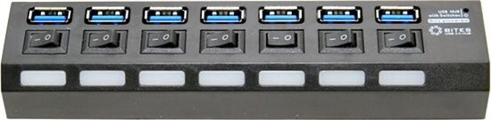 USB-концентратор 5bites HB37-303PBK Black 502318