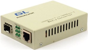 Медиаконвертер GIGALINK/NIKOMAX GL-MC-UTPG-SFPG-F 147657