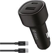 Автомобильное зарядное устройство ttec SmartCharger Duo PD 48W Black (2CKP02CS) 121921