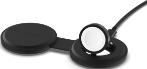 Беспроводное зарядное устройство Satechi OntheGo 2-in-1 Black 121969