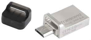 USB Flash накопитель 32GB Transcend JetFlash 880 Silver (TS32GJF880S) 504374