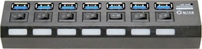 USB-концентратор 5bites HB37-303PBK Black 502318