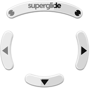 Глайды для мыши Pulsar Superglide LGPSGW 503039