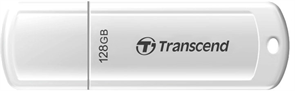 USB Flash накопитель 128GB Transcend JetFlash 730 White (TS128GJF730) 504675