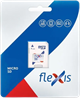 Карта памяти 64GB MicroSD Flexis + SD адаптер (FMSD064GU3A) 503778