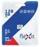 Карта памяти 128GB MicroSD Flexis + SD адаптер (FMSD128GU3A) 503825